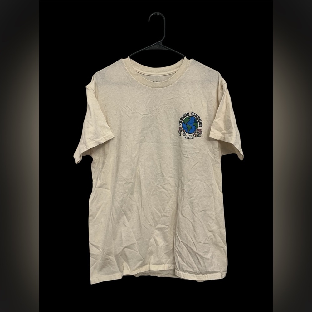 PacSun “Preserve Sunshine” Earth Graphic Tee – Cream